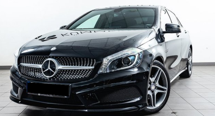 Left hand drive MERCEDES A CLASS 180 AVANT GARDE AUTO